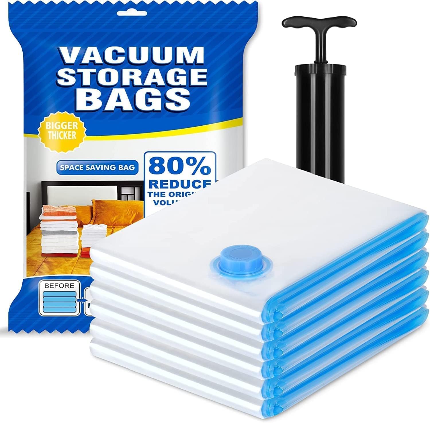 Vacuum Bags with Pump